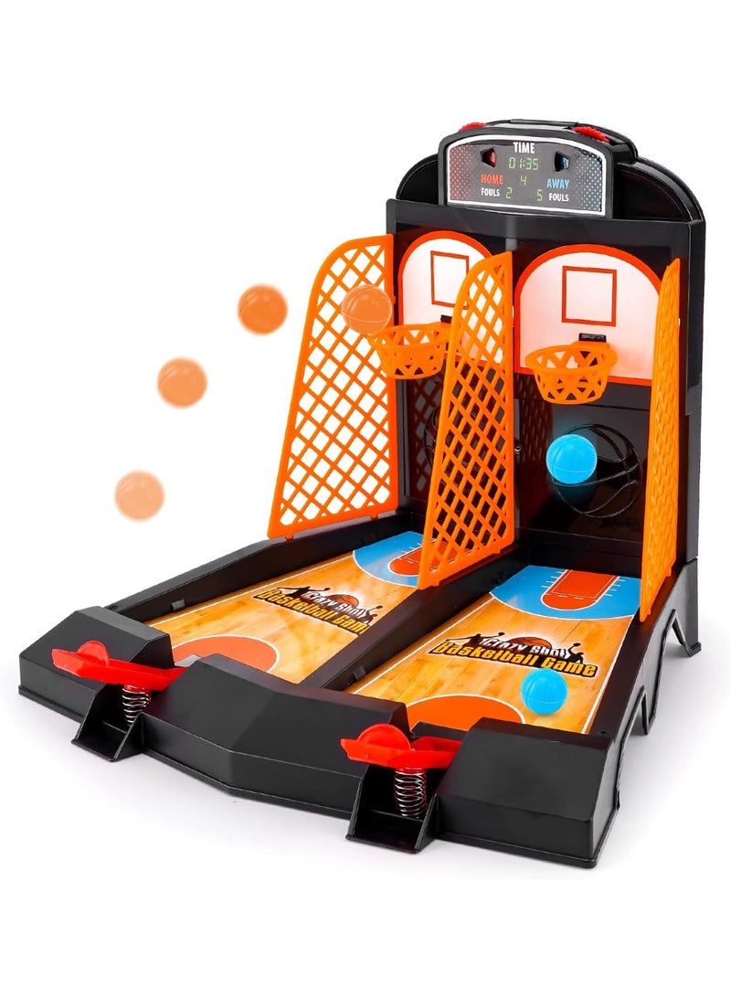 Goodley Sports Mini Basketball, Tabletop Games for Kids and Adults, Desktop Games, Adult Desk Games, Basketball Gifts for Boys 8-12 Years Old - Image 1